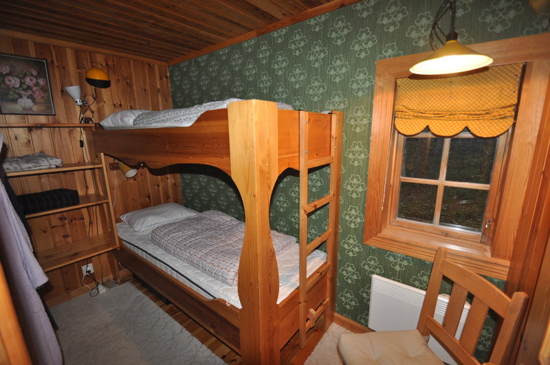 Sovrum 1 med en våningssäng 