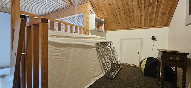 Extrabädd på loftet