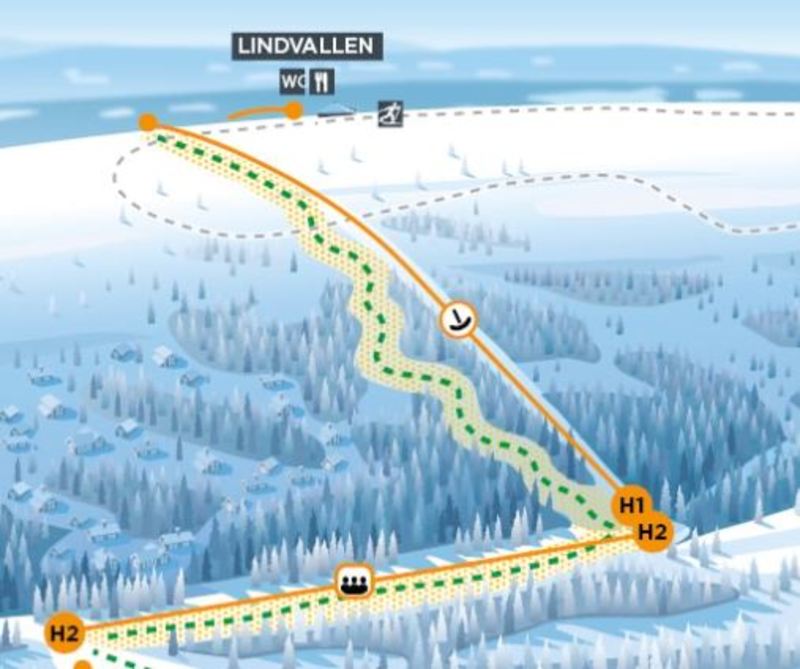 Transportlift Sälfjällstangen