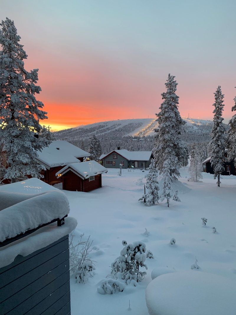 Utsikt från stugan