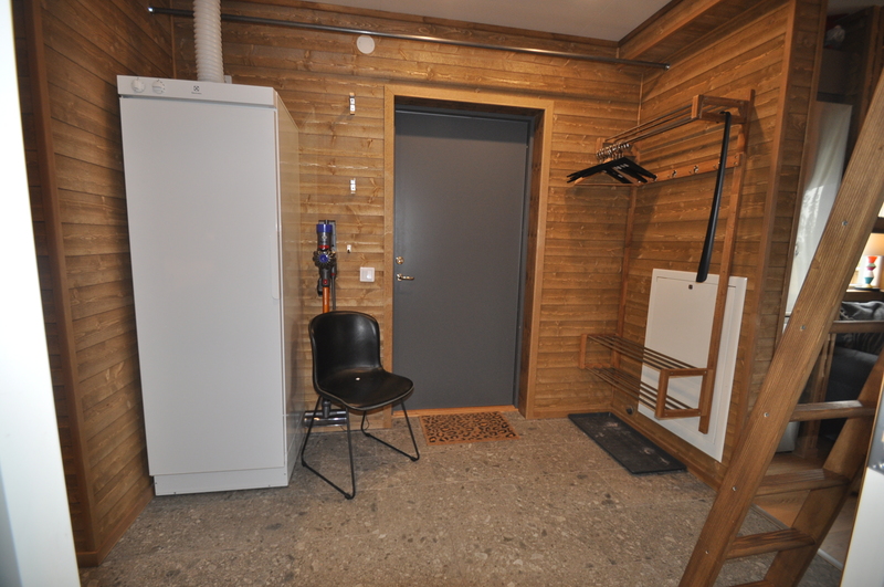 Hallen med torkskåp