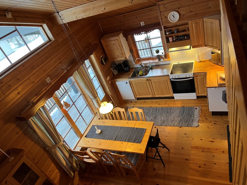 Sett från loft