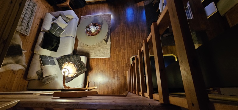 Sett från loft