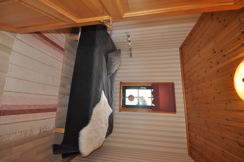 Sovrum 2 med en dubbelsäng (120 cm)